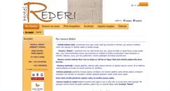Desktop Screenshot of hotelrederi.lv